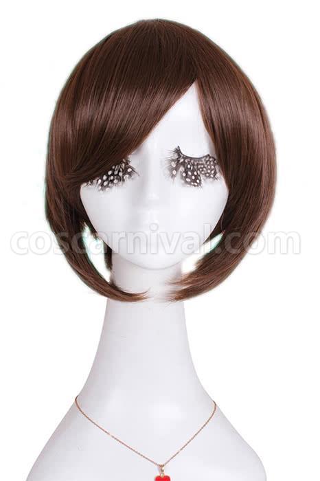 attack on titan sasha brown blouse clip on ponytail wigs custom cosplay