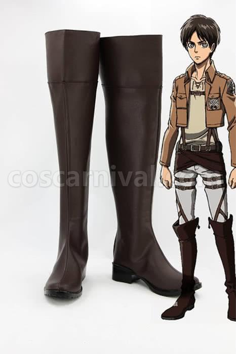 Attack On Titan Shingeki No Kyojin Eren Jaeger Shoes Costumes