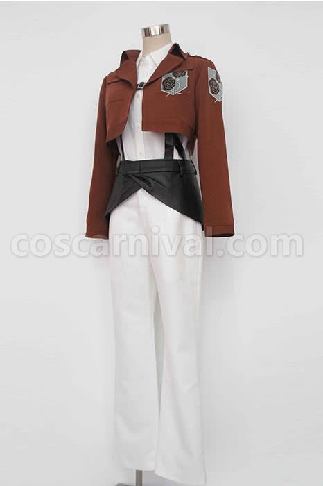 Titan Stationed Corps Rosa rugosa 유니폼 Costme 코스프레 의상에 대한 공격