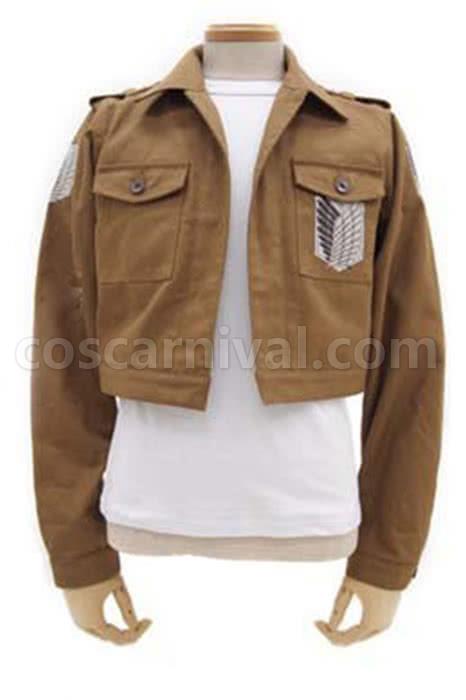 Attack on Titan The Recon Corps Wings of Freedom Boy&#039;s Jaket Cosplay Costume