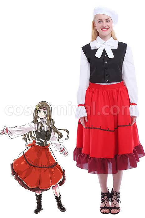 Axis Powers Hetalia Elizaveta H¨¦derv¨¢ry Cotumes Cosplay Costume