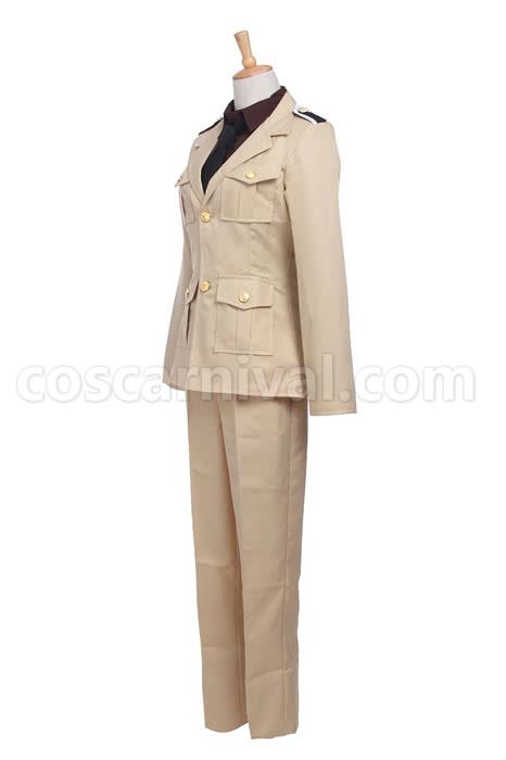 Axis Powers 헤타리아 Feliciano Vargas 이탈리아 유니폼 코스프레 의상