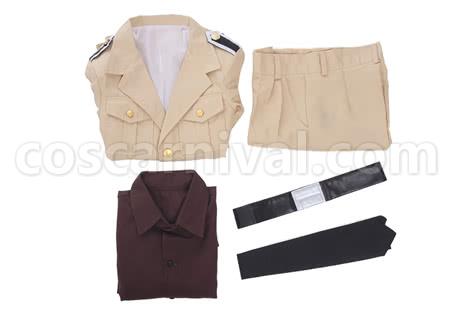 Axis Powers 헤타리아 Feliciano Vargas 이탈리아 유니폼 코스프레 의상