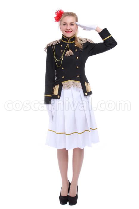 Axis Powers 헤타 리아 일본 성별 변환 맞춤 코스프레 의상