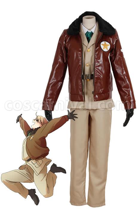 Axis Powers Men&#039;s Or Woman&#039;s APH America Outfits Cosplay