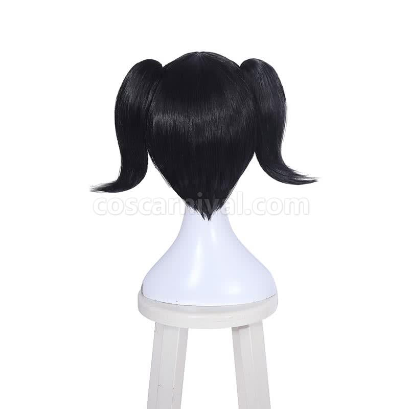 back street girls black double ponytail wigs anime costume