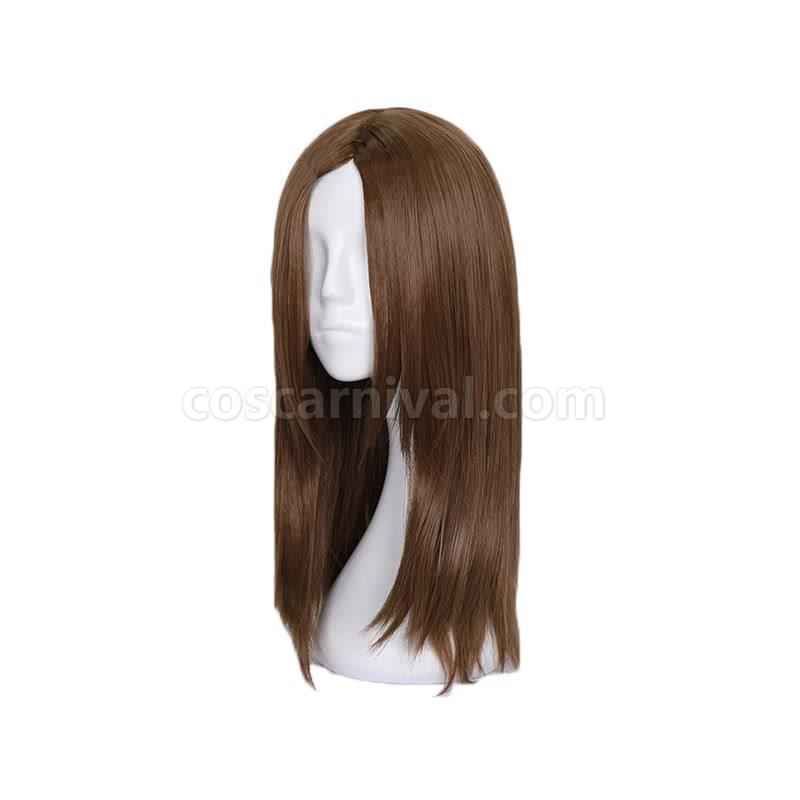 back street girls brown long straight wigs anime cosplay costumes
