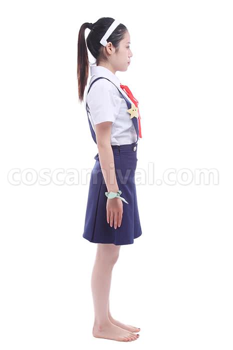 化物語 八九寺真宵 制服 コスプレ衣装 coscarnival