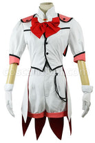 Binan Koukou Chikyuu Bouei Bu Love! Batlava Scarlet Cosplay Costume, front view