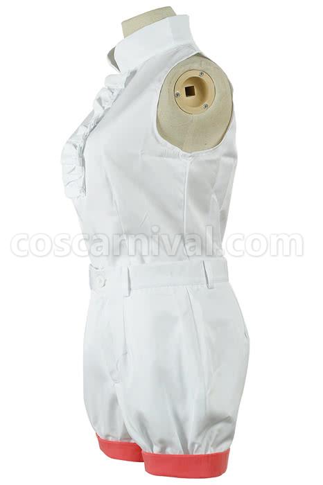 Binan Koukou Chikyuu Bouei Bu Love! Batlava Scarlet Cosplay Costume coscarnival