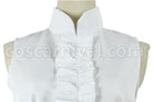 Binan Koukou Chikyuu Bouei Bu Love! Batlava Scarlet Cosplay Costume, collar detail