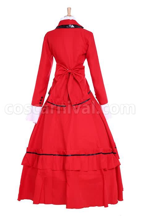 블랙 버틀러 안젤리나 덜레스 코스프레 의상