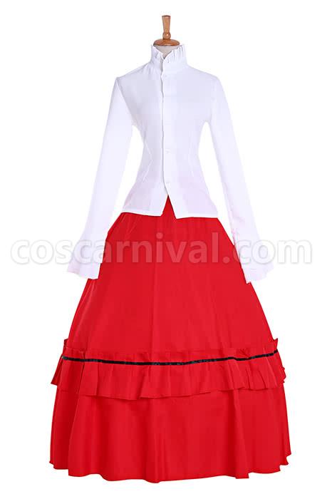 블랙 버틀러 안젤리나 덜레스 코스프레 의상