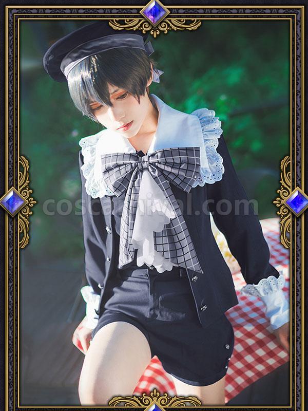 Black Butler Ciel Phantomhiv Childhood Cosplay Costume
