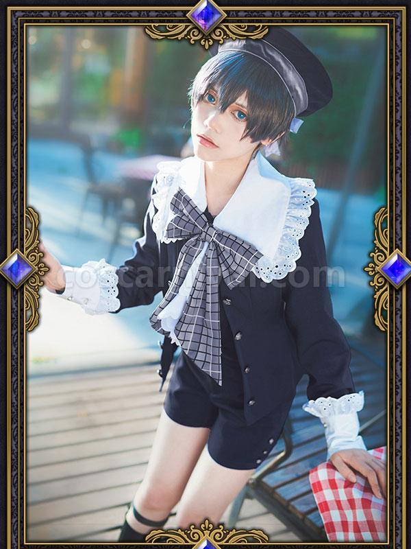 Black Butler Ciel Phantomhiv Childhood Cosplay Costume