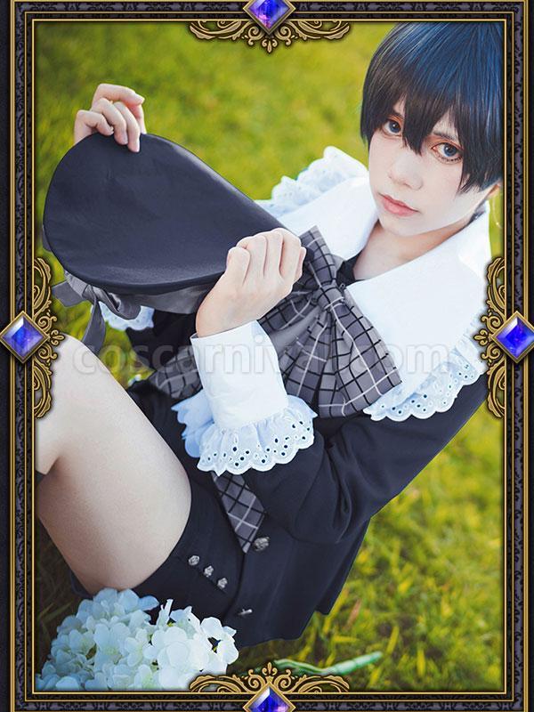 Black Butler Ciel Phantomhiv Childhood Cosplay Costume