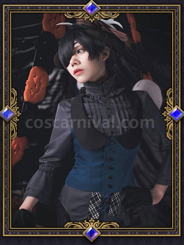 Black Butler Ciel Phantomhiv Halloween Cosplay Costume