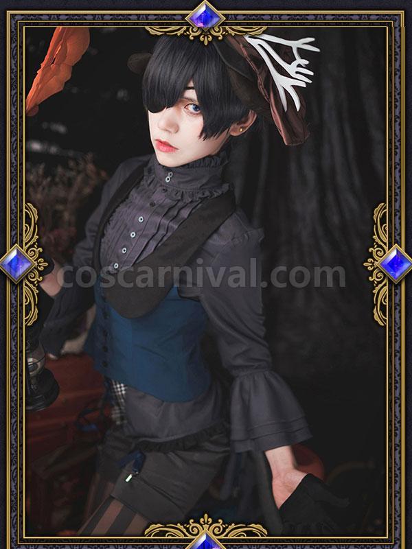 Black Butler Ciel Phantomhiv Halloween Cosplay Costume