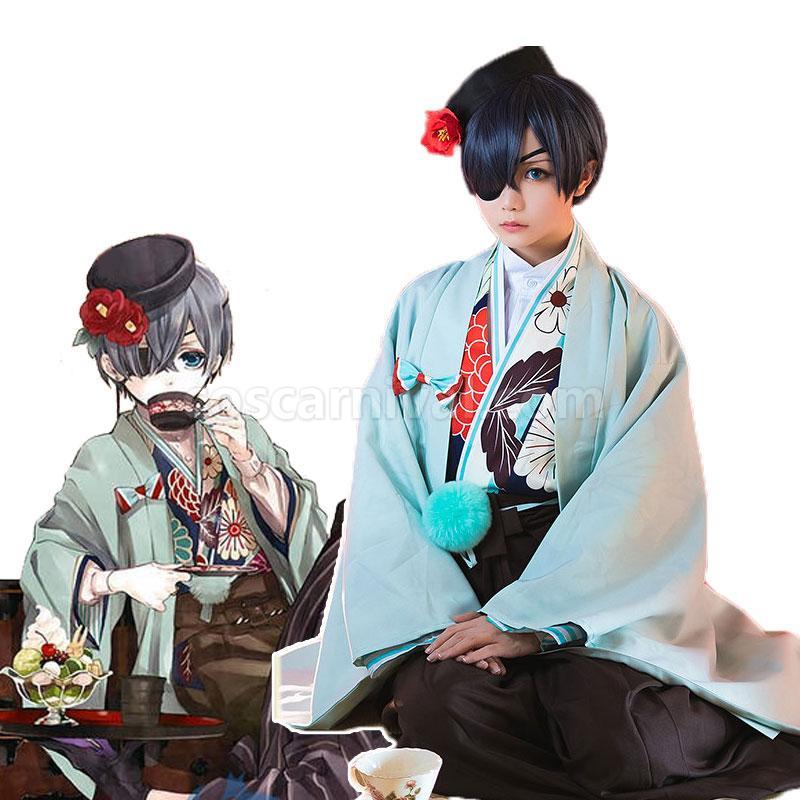 Black Butler Ciel Phantomhiv kimono Cosplays