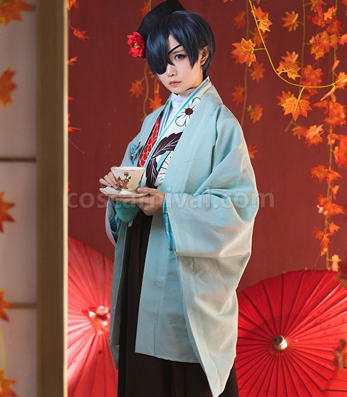 Black Butler Ciel Phantomhiv kimono Cosplay Costume