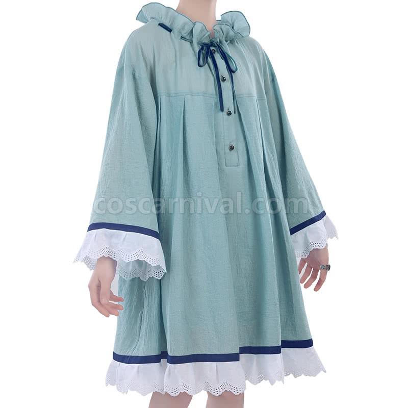 블랙 버틀러 시엘 Phantomhive 블루 레트로 nightdress 코스프레 의상