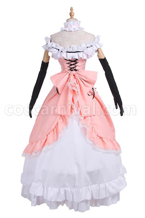블랙 버틀러 시엘 Phantomhive 핑크 공주 드레스 코스프레 의상