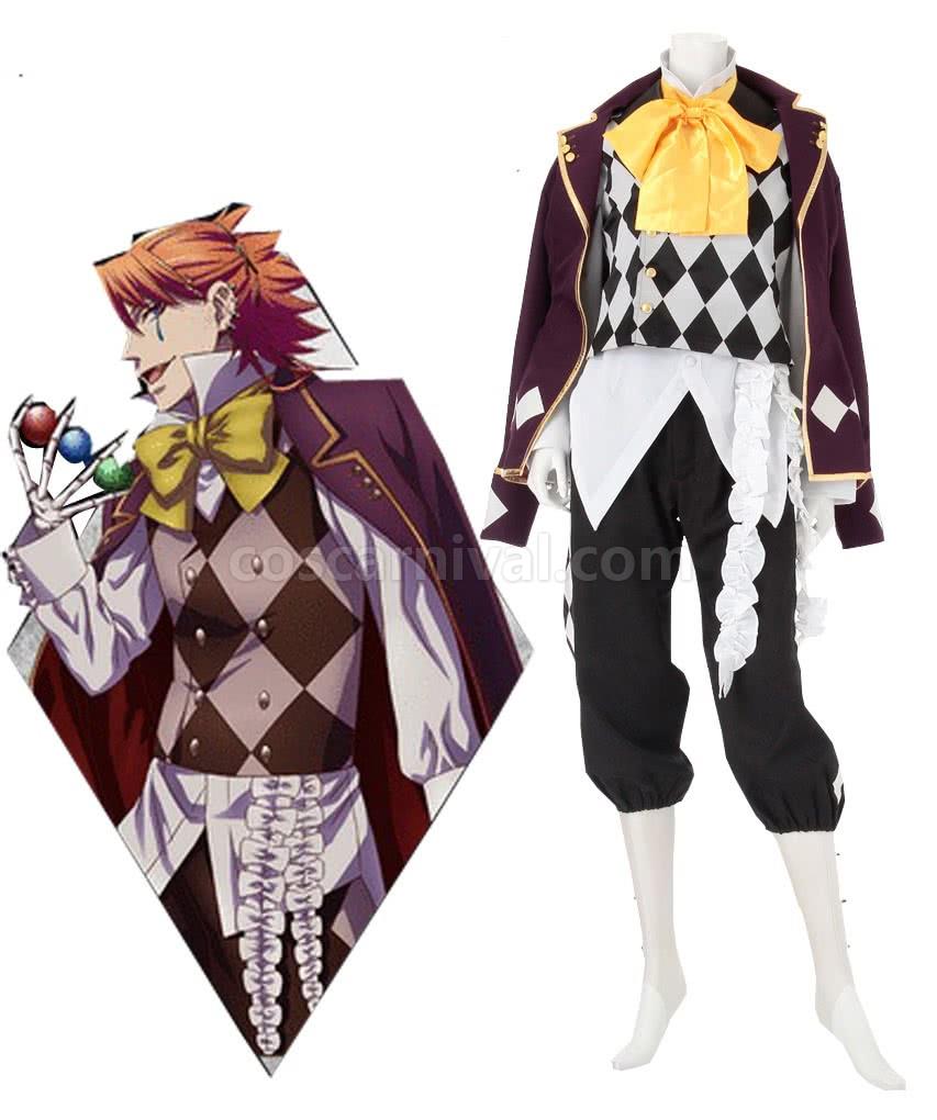 Black Butler Circus Joker Costume