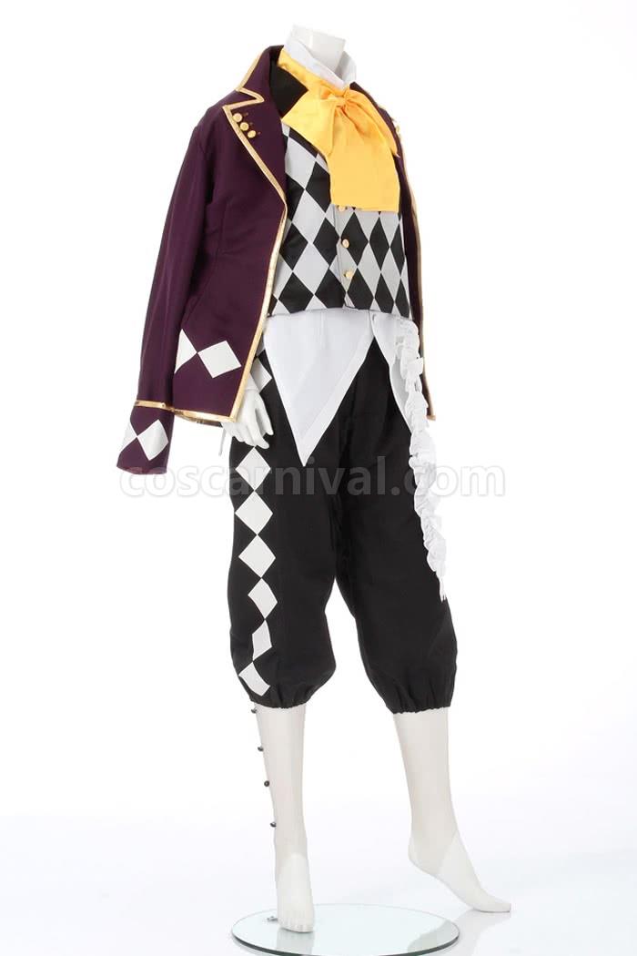 Black Butler Circus Joker Cosplay Costume