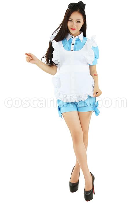 Black Butler Kuroshitsuji Ciel Phantomhive Maid Dress Cosplay Costume