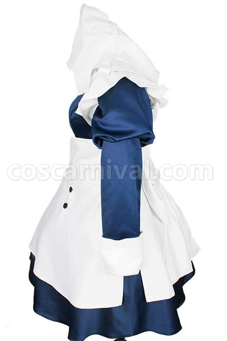 Black Butler Kuroshitsuji Mey-Rin Maid Cosplay Costume