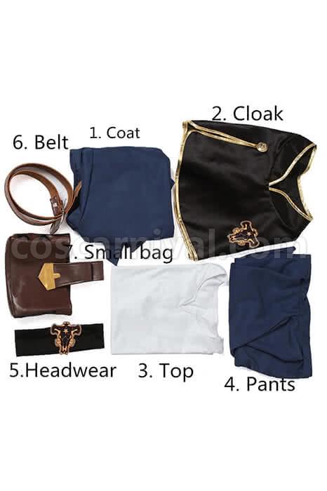 Black Clover Asta Custom Cosplay Costume