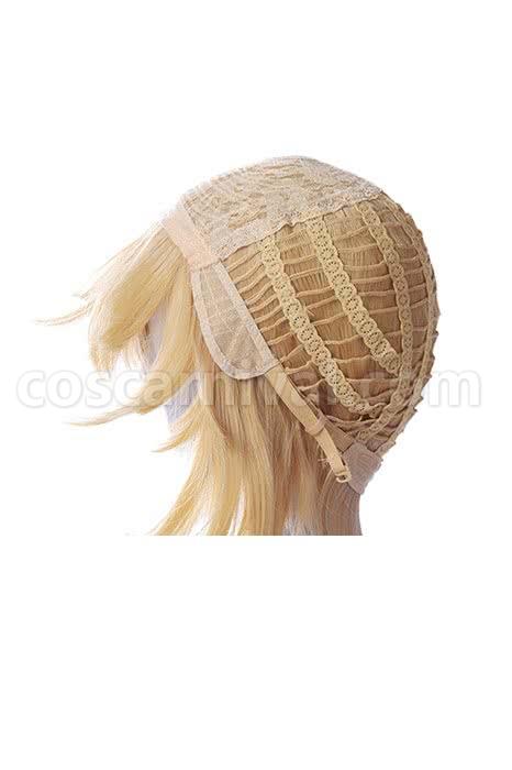 blend s kaho hinata wigs long yellow curly synthetic hair cosplay