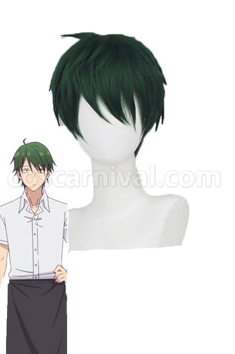 blend s koyo akizuki green wigs anime cosplay