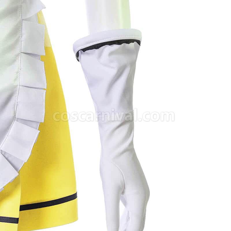 Blend S Mafuyu Hoshikawa Yellow Cosplay Costume