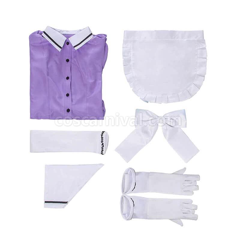 Blend S Miu Amano Purple Cosplay Costume