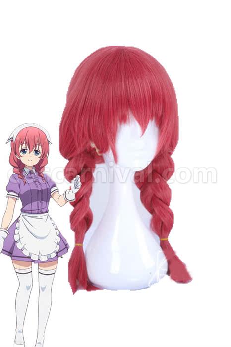 blend s miu amano red wigs custom costumes