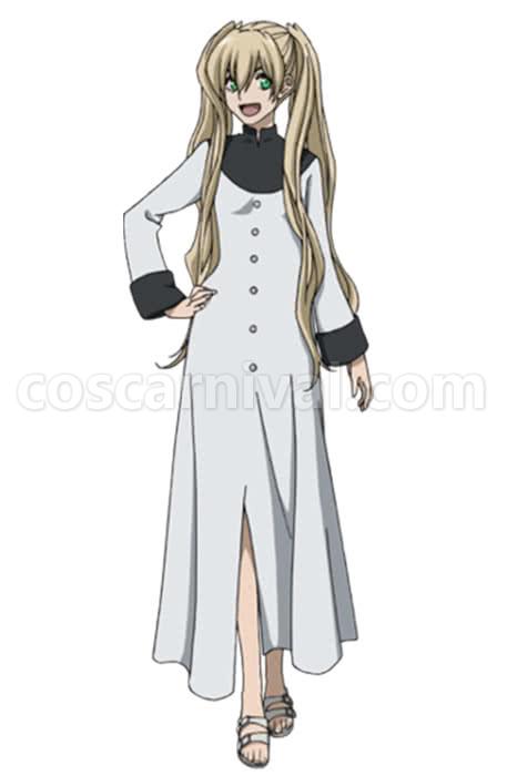 Blood Blockade Battlefront White Cosplay Costume