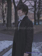 bungo stray dogs osamu dazai brown synthetic wigs costume