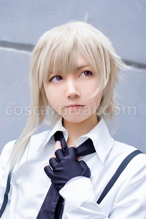 Bungou Stray Dogs Atsushi Nakajima With White Shirt And Black Pants Custom Cosplay Costume