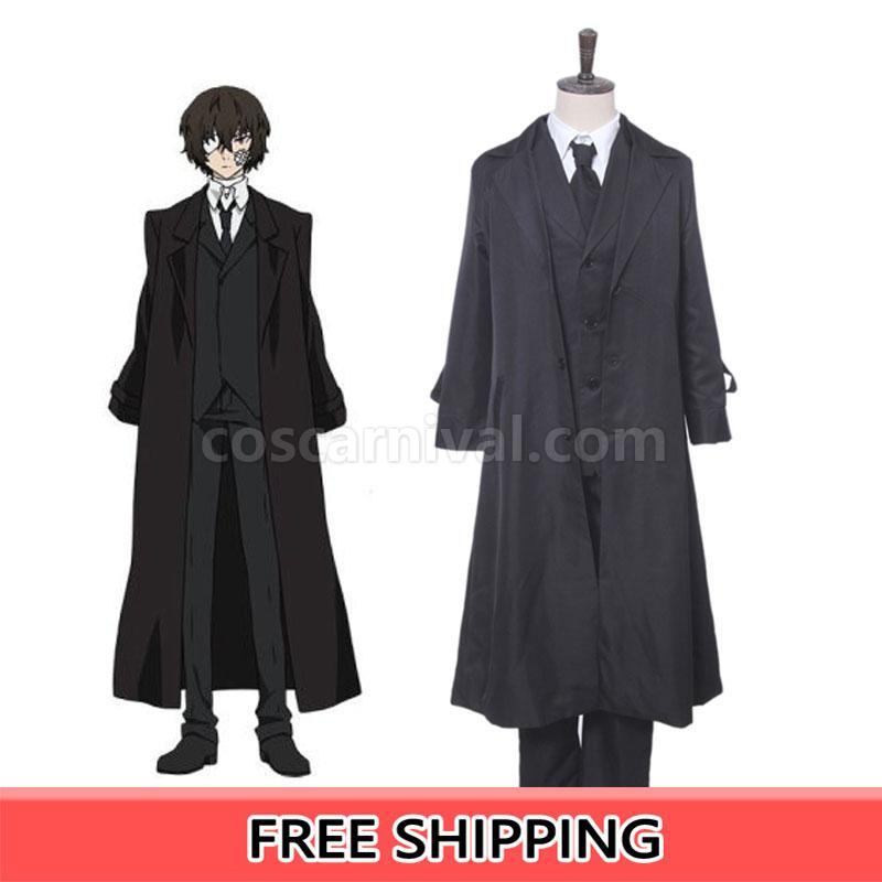 Bungou Stray Dogs Osamu Dazai Black Era Outfits Cosplay