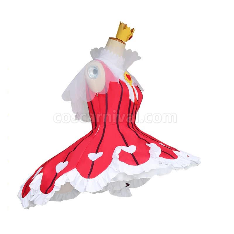 カードキャプター クリアカード編 さくら 木之本桜 OP2 ローズハート ファイティングドレス カスタム コスプレ衣装