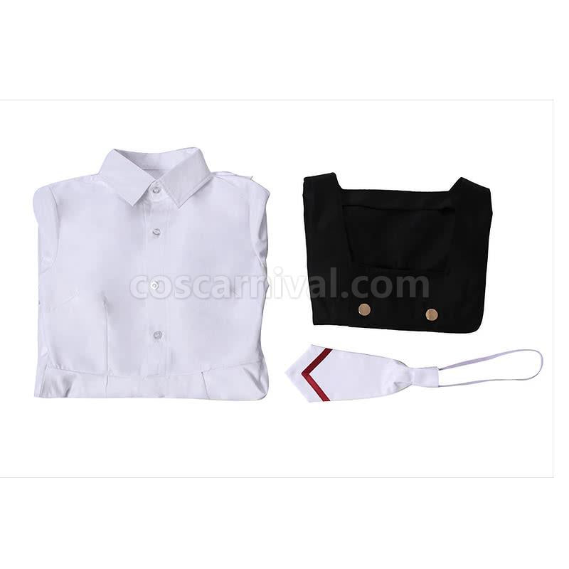 Cardcaptor 사쿠라 클리어 카드 사쿠라 토모요 교복 코스프레 의상