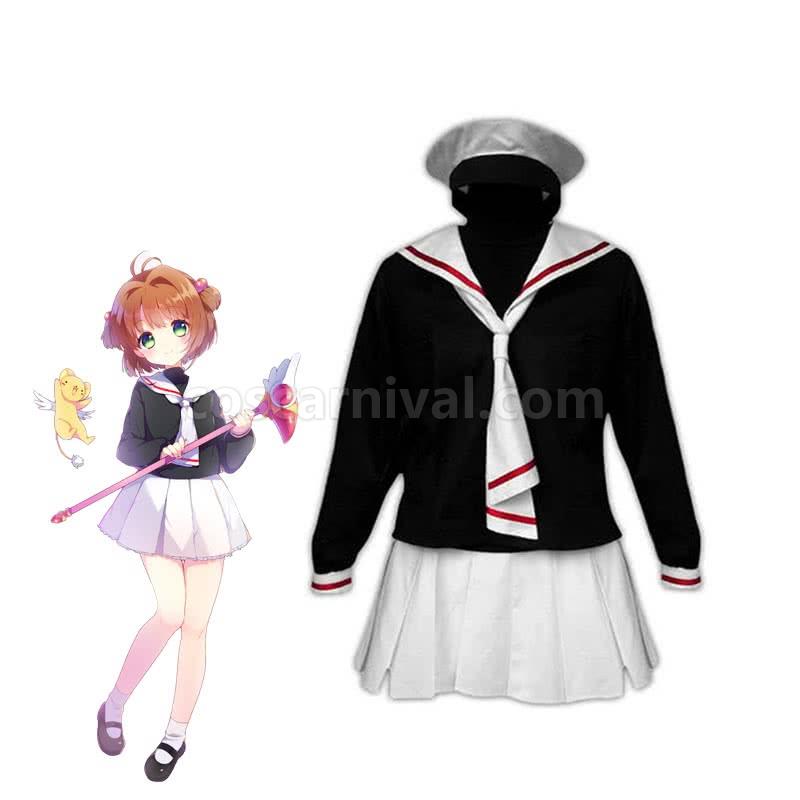 Cardcaptor Sakura Kinomoto Sakura Tomoeda Winter School Uniform Custom Cosplays