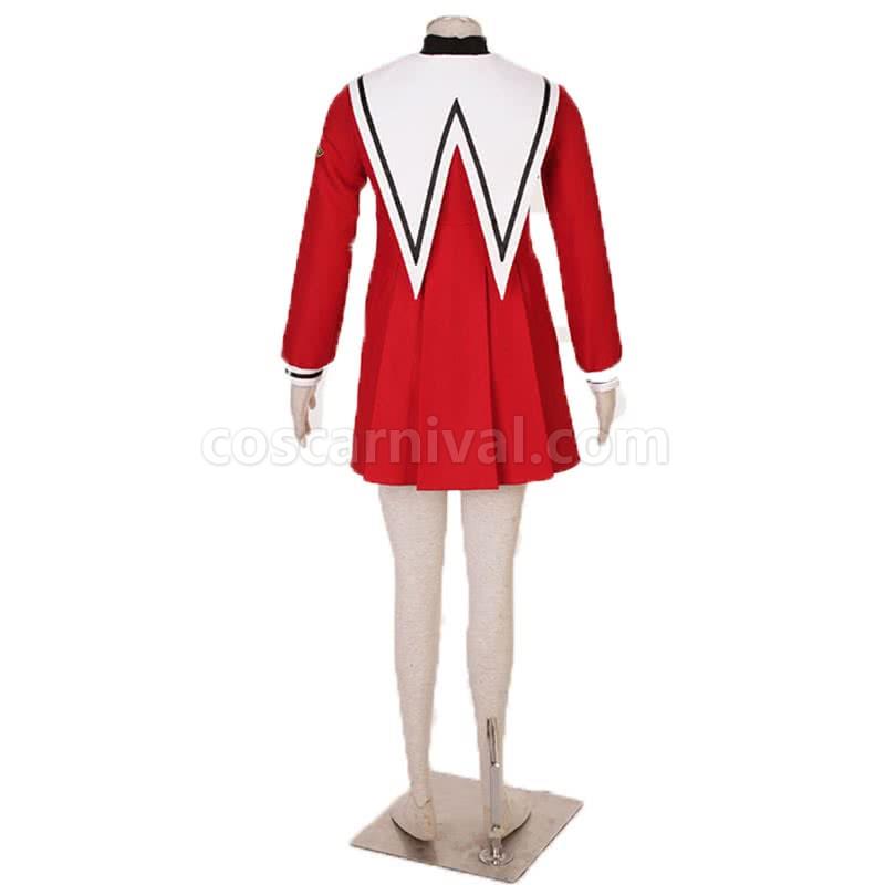 Cardcaptor Sakura Kinomotosakura 4th Version Red Sailor Cosplay Costume