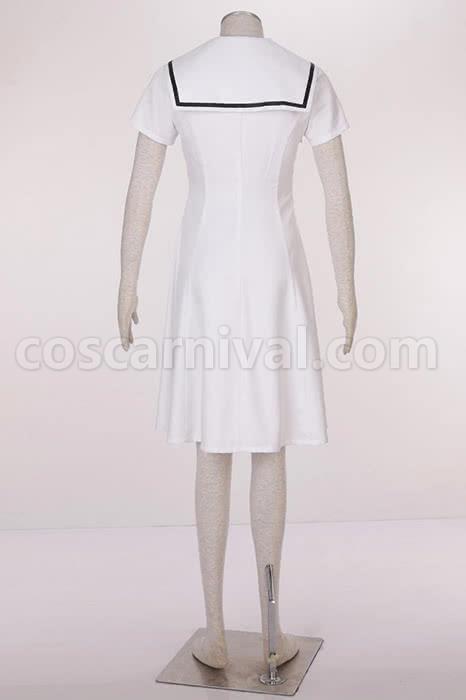 Cardcaptor Sakura Kinomotosakura 5th Version White Sailor Cosplay Costume