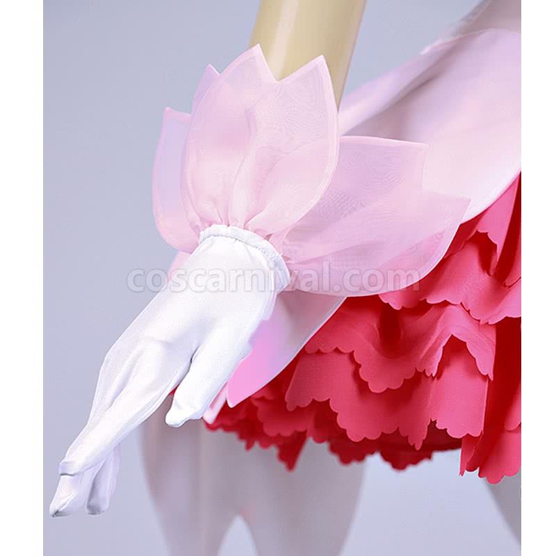 Cardcaptor Sakura Sakura Kinomoto Clear Card Pink Dress Custom Cosplay Costume
