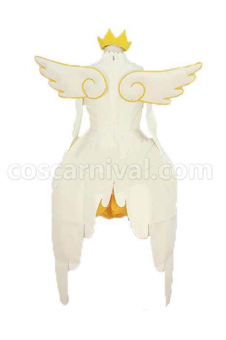 Cardcaptor Sakura Sakura Kinomoto Shapeshift Yellow Dress Cosplay Costume