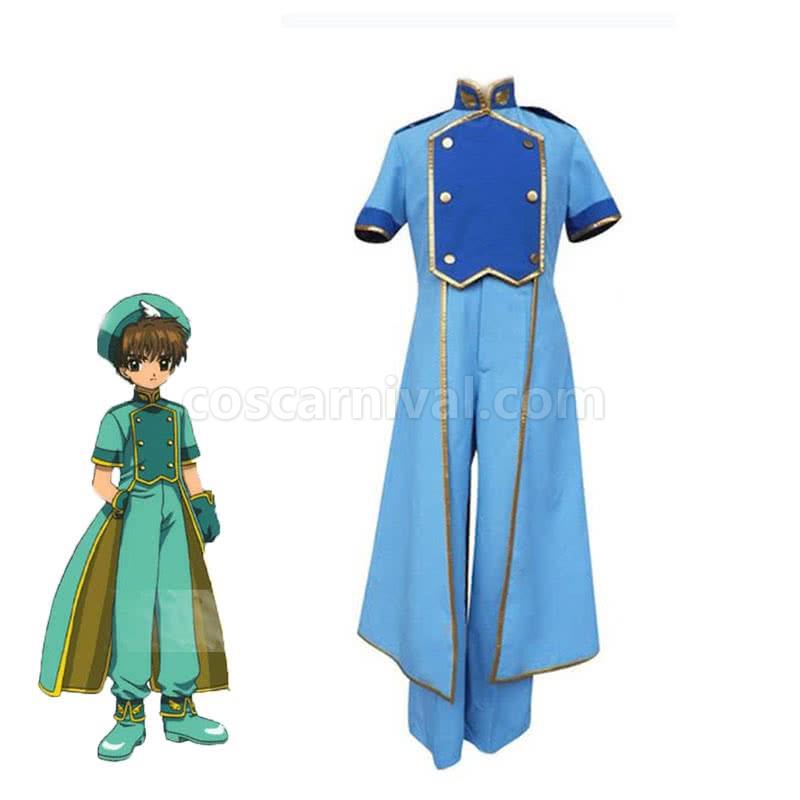 Cardcaptor Sakura Syaoran Li Battle Suit Cosplay Costumes