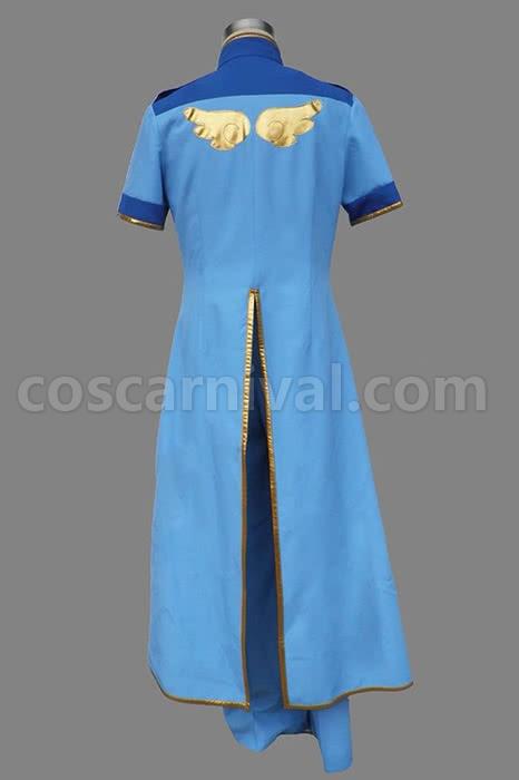 Cardcaptor 사쿠라 샤오란 리 배틀 슈트 코스프레 의상