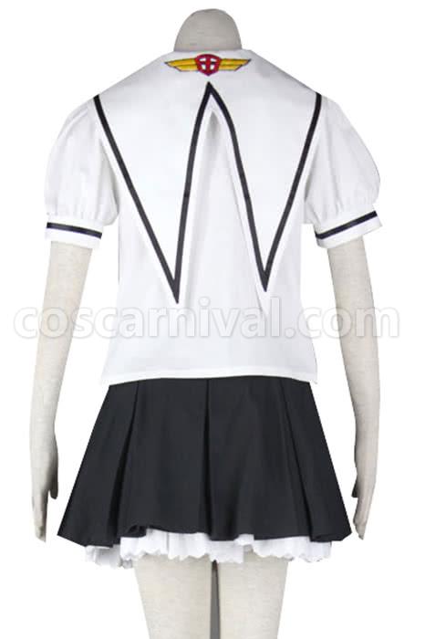 Cardcaptor Sakura Tomoeda Elementary School Summer School Uniform Cosplay Costume